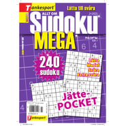 Allt om Sudoku MEGA nr 2-25
