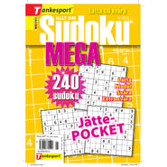 Allt om Sudoku MEGA nr 5-25