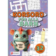 Korsord f&ouml;r alla barn 6-9 &aring;r