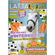 Superl&auml;tta Kryss nr 1-26