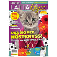 Superl&auml;tta Kryss nr 6-26