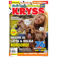 Sveriges Lättaste Kryss nr 4-25
