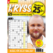 Veckokryss nr 33-25