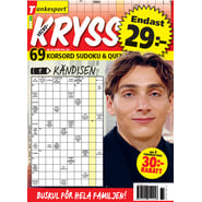 Veckokryss nr 33-26