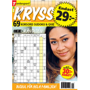 Veckokryss nr 38-26