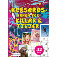 Korsordsboken f&ouml;r killar & tjejer 9-12 &aring;r