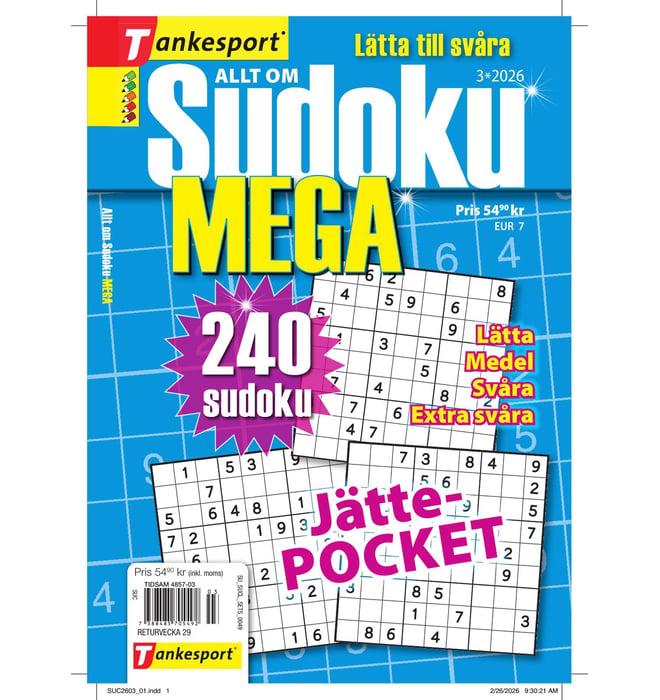 Allt om Sudoku Mega