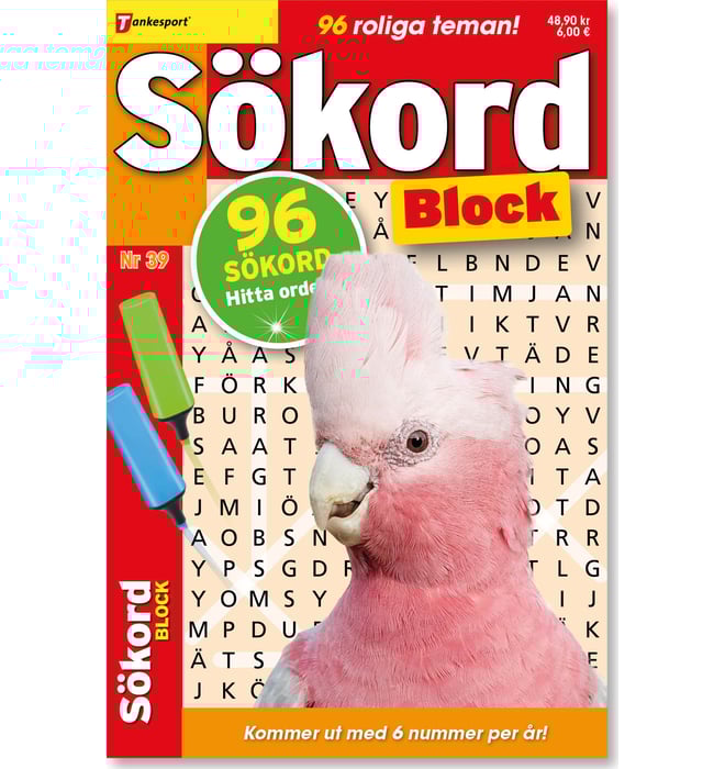 Sökordsblock nr 39 Sökordsblock nr 39