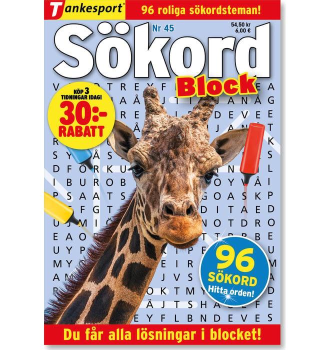Sökordsblock
