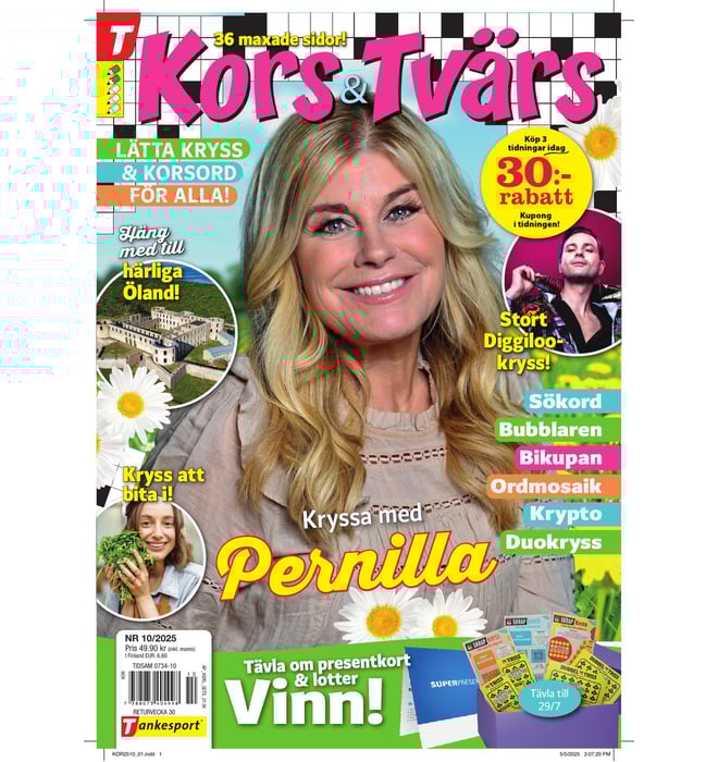 Kors & Tvärs nr 2510 Kors & Tvärs nr 2510