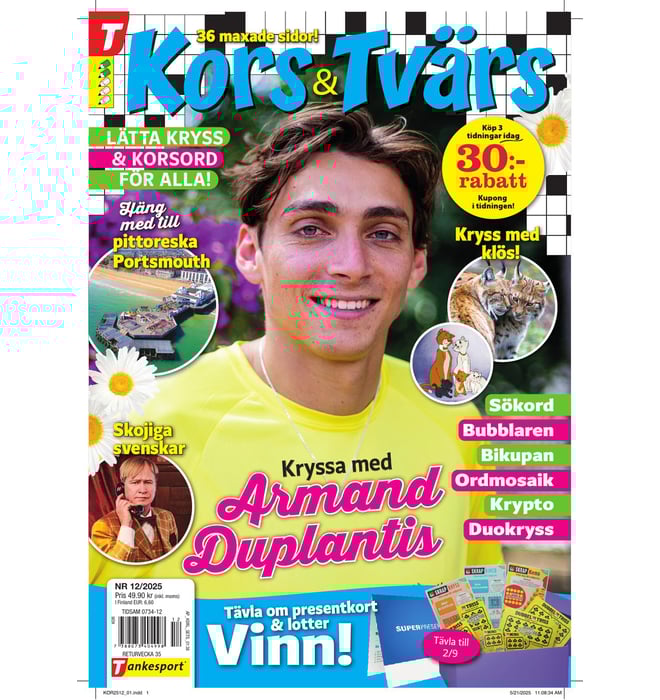Kors & Tvärs nr 2512 Kors & Tvärs nr 2512