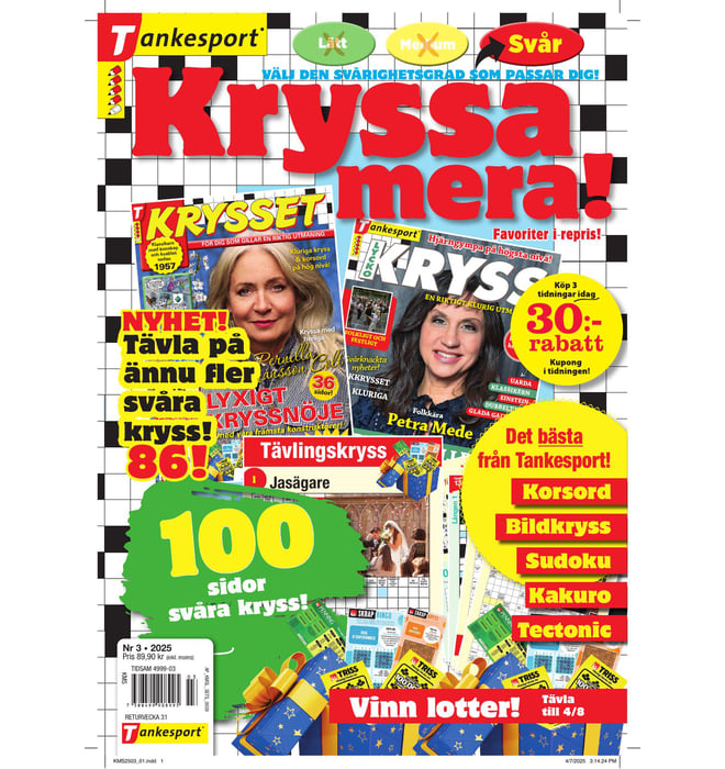 Kryssa mera Svår