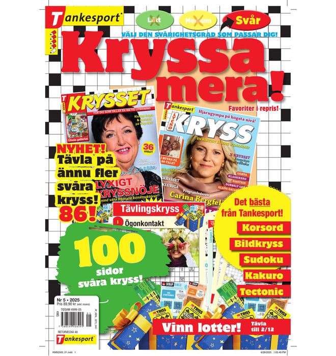 Kryssa mera Svår