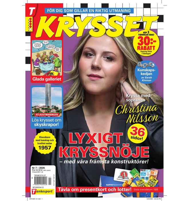 Krysset nr 2607