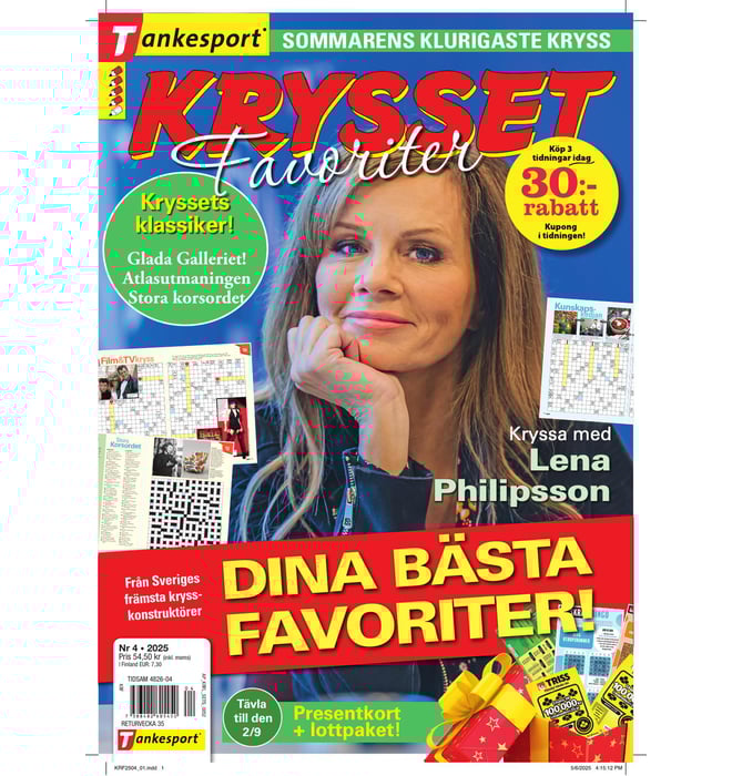 Krysset favoriter Krysset favoriter