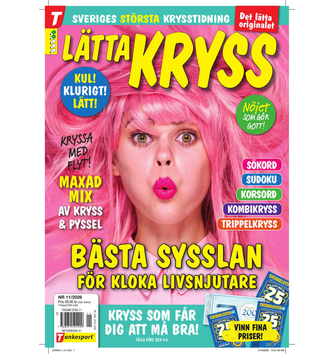 Lätta Kryss nr 2611