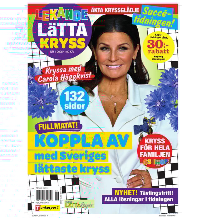 Lekande Lätta kryss
