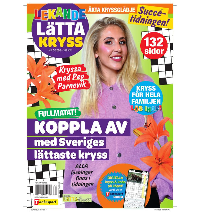 Lekande Lätta kryss nr 2605