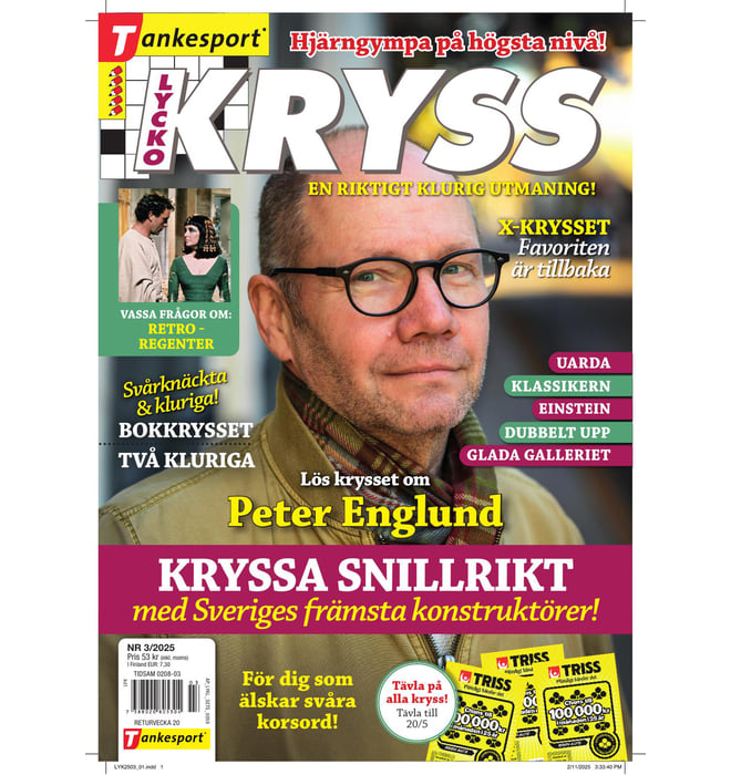 Lycko-Kryss nr 2503 Lycko-Kryss nr 2503
