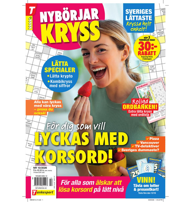 Nybörjarkryss nr 2610