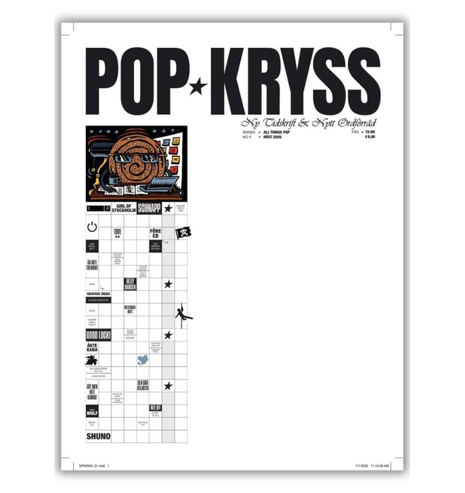 PopKryss nr 2604
