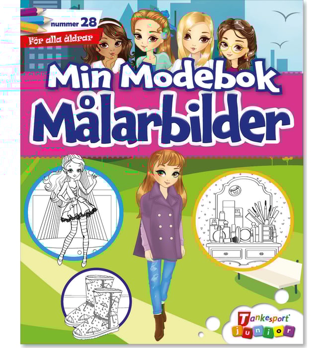 Min modebok målarbilder nr 28 Min modebok målarbilder nr 28