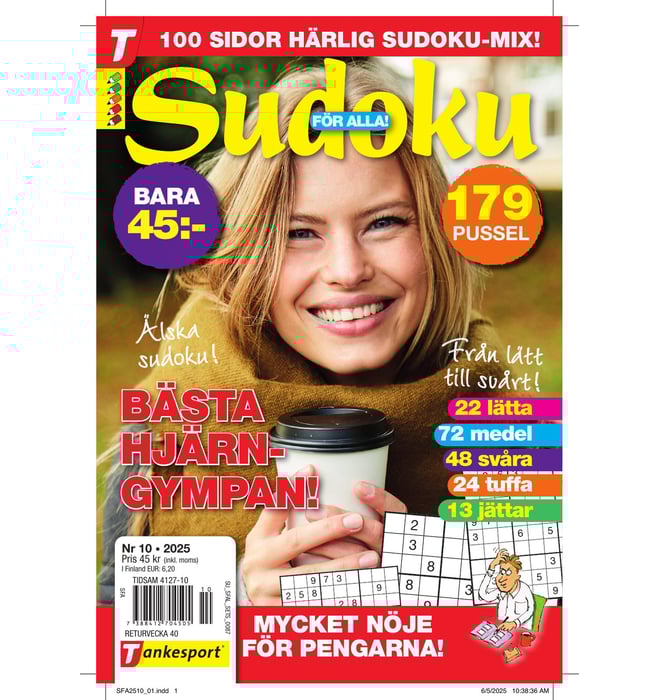 Sudoku för alla nr 2510 Sudoku för alla nr 2510