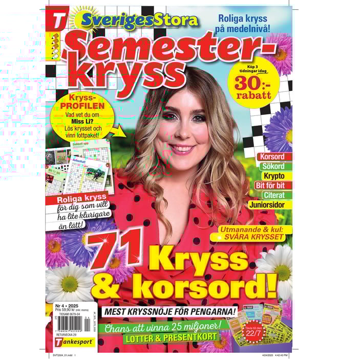 Sveriges Stora nr 2504 Sveriges Stora nr 2504