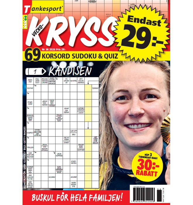 Veckokryss nr 2636