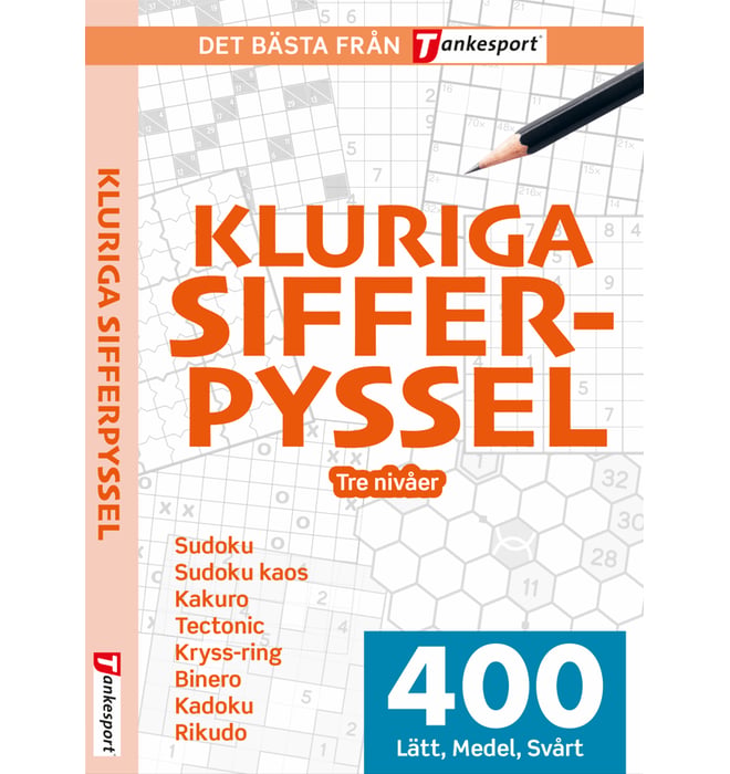 Kluriga Sifferpyssel - tre nivåer
