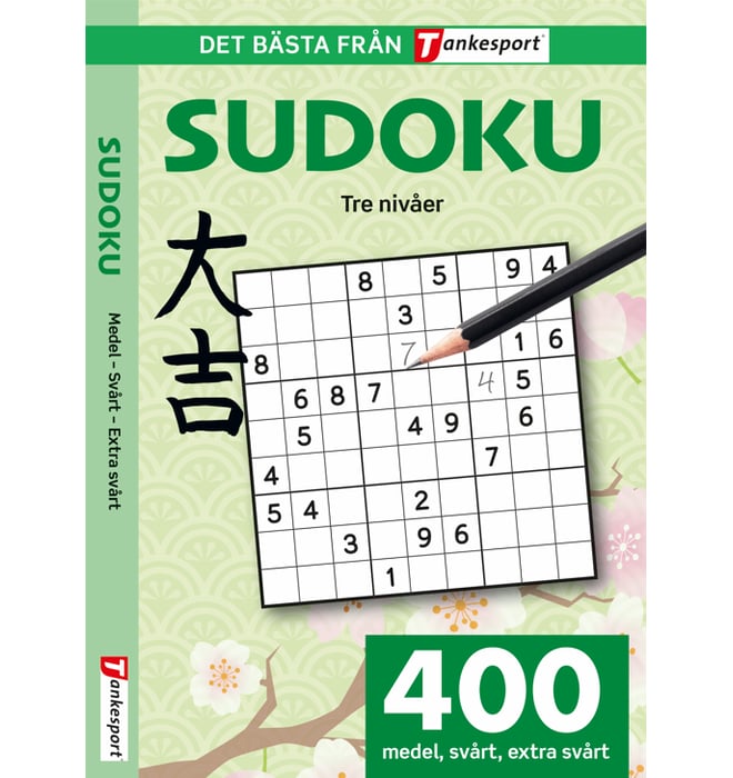 Sudoku - tre nivåer