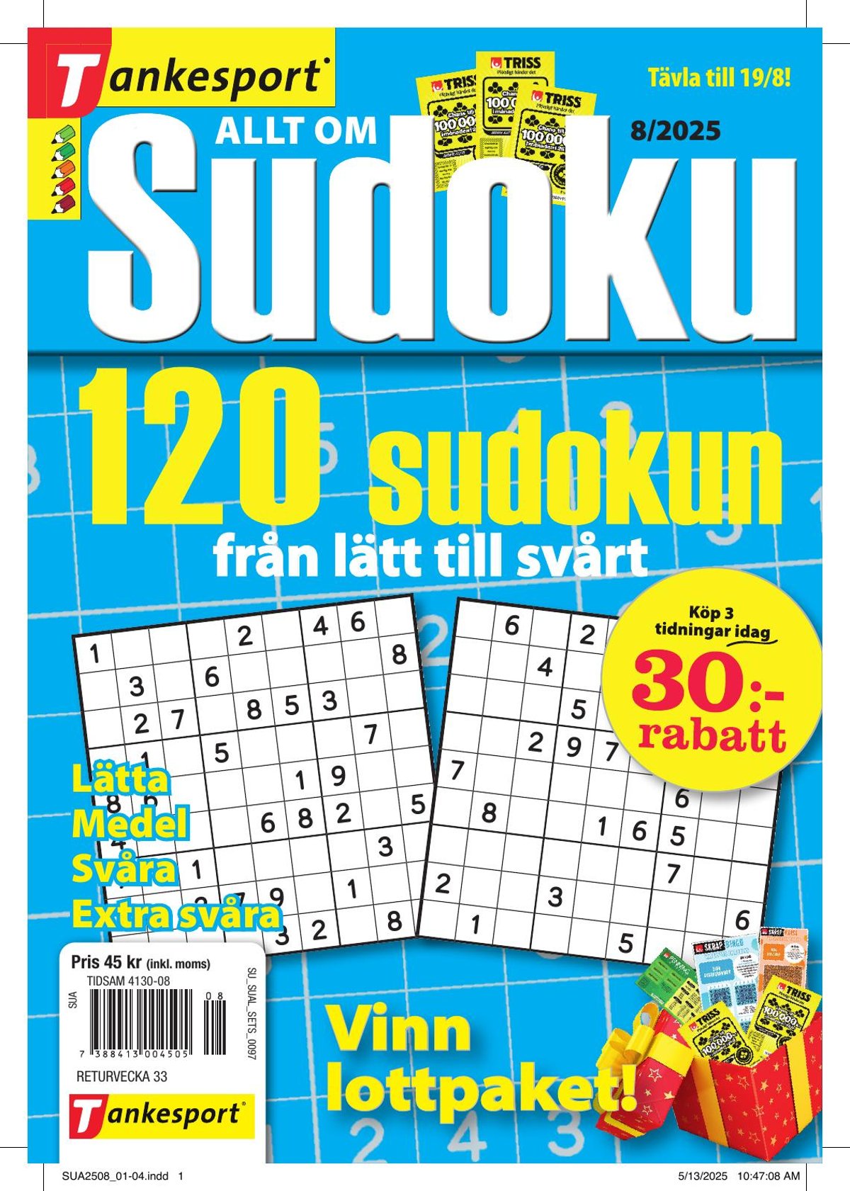 Allt om Sudoku nr 2508