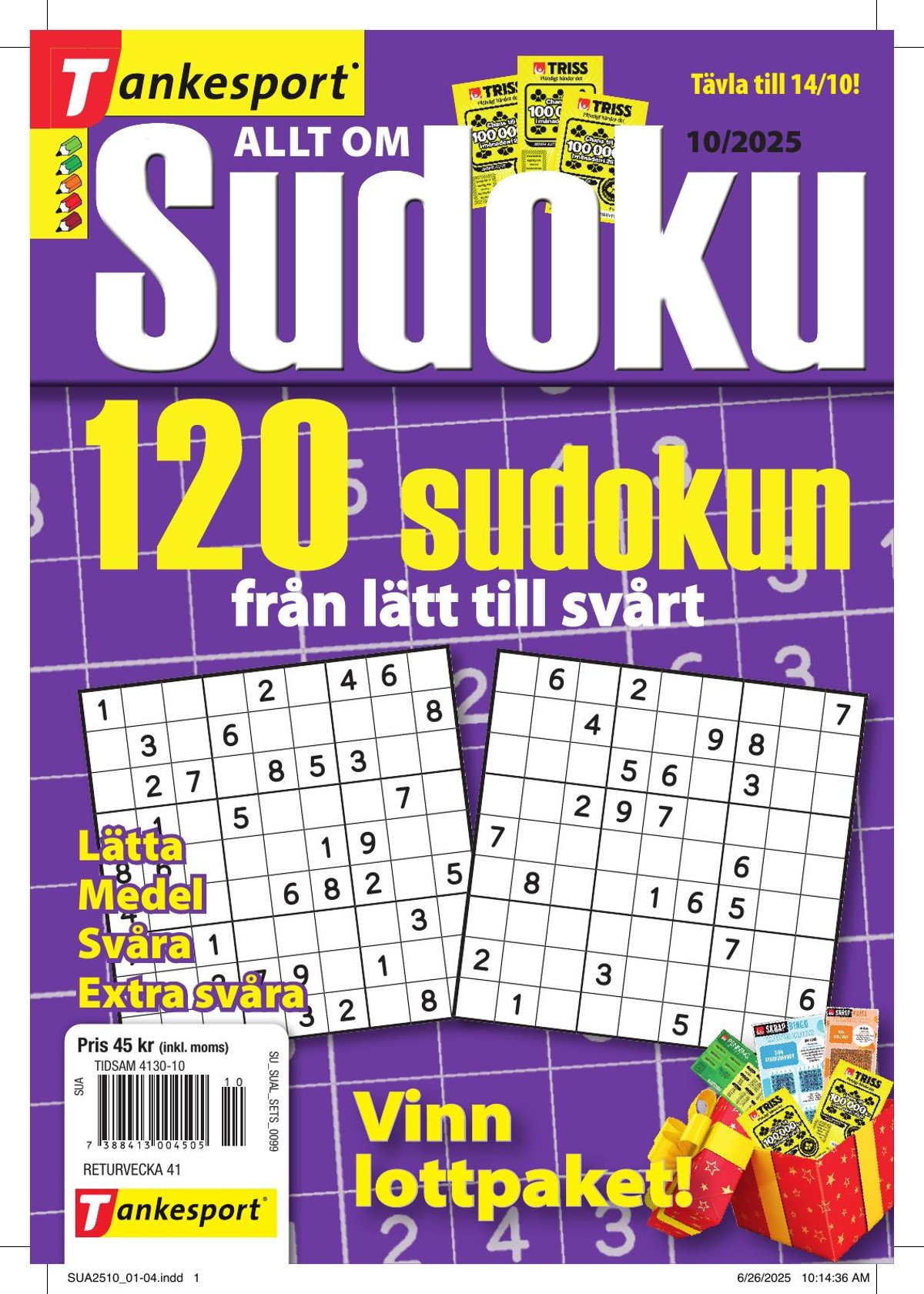 Allt om Sudoku nr 2510