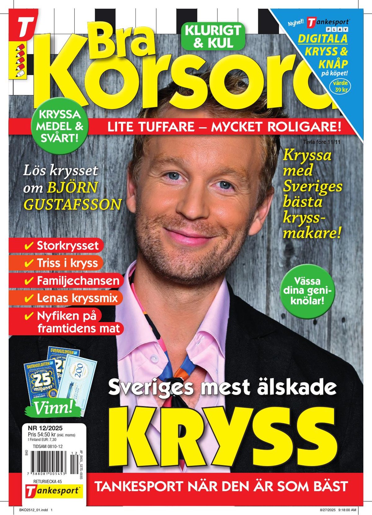 Bra Korsord nr 2512