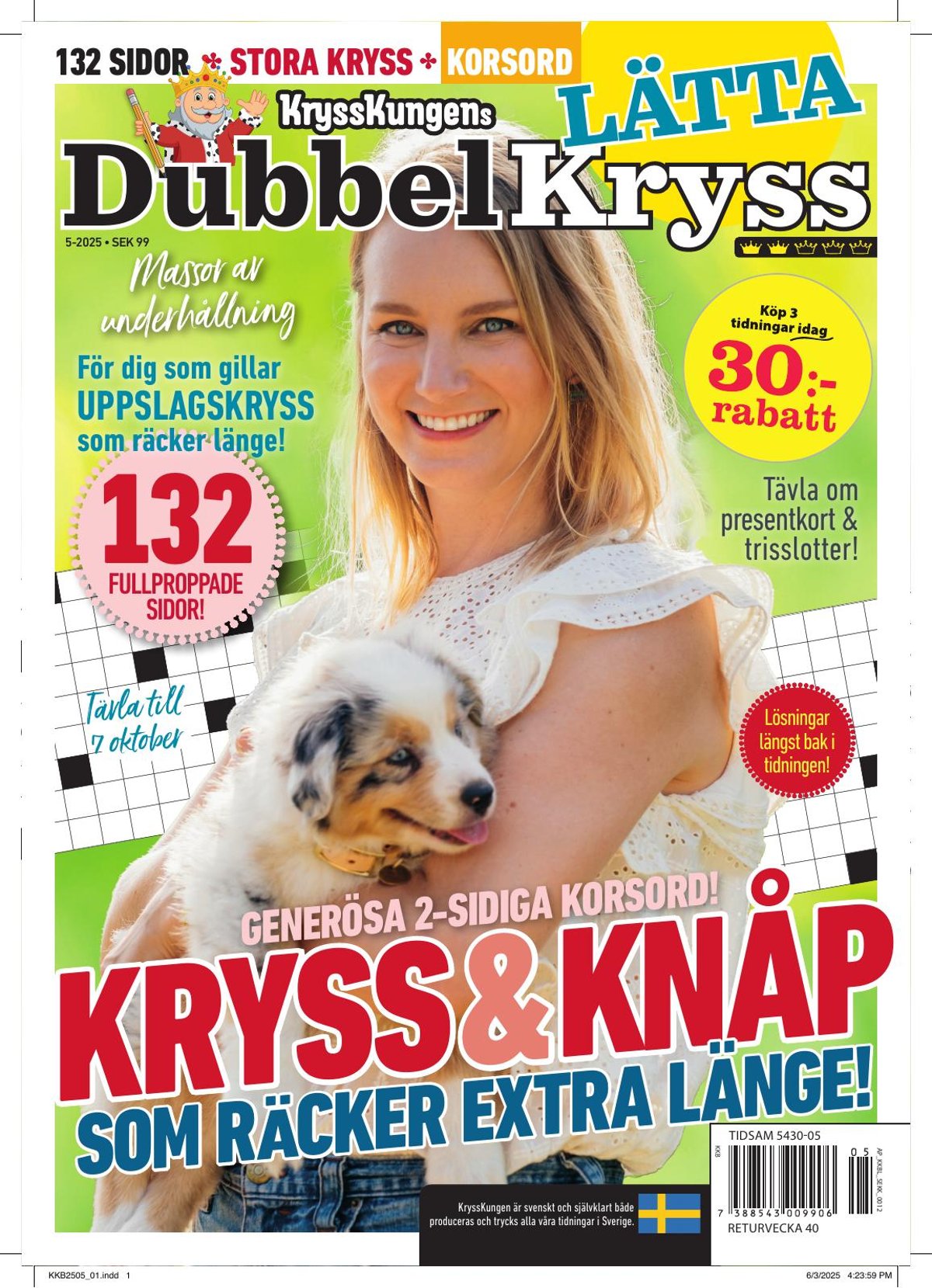 Dubbelkryss nr 2505