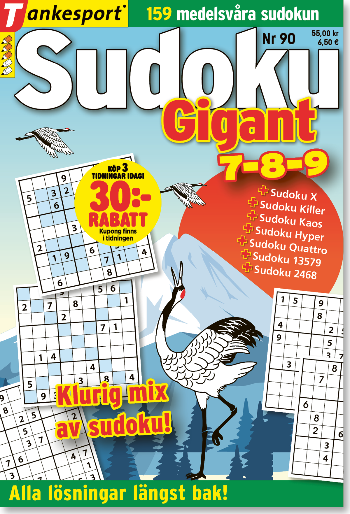 Sudoku Gigant 7-8-9 nr 90