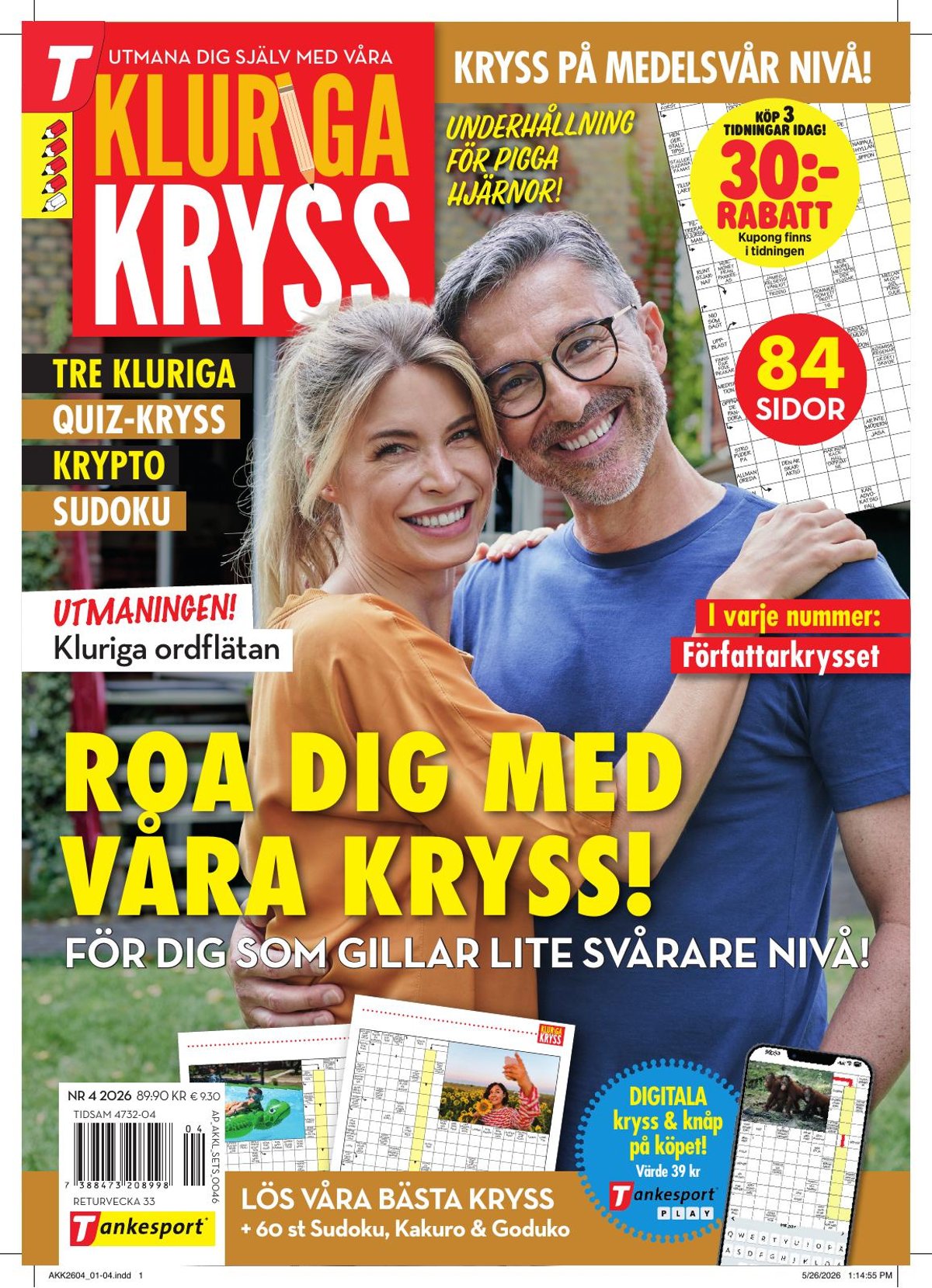 Kluriga kryss nr 2604