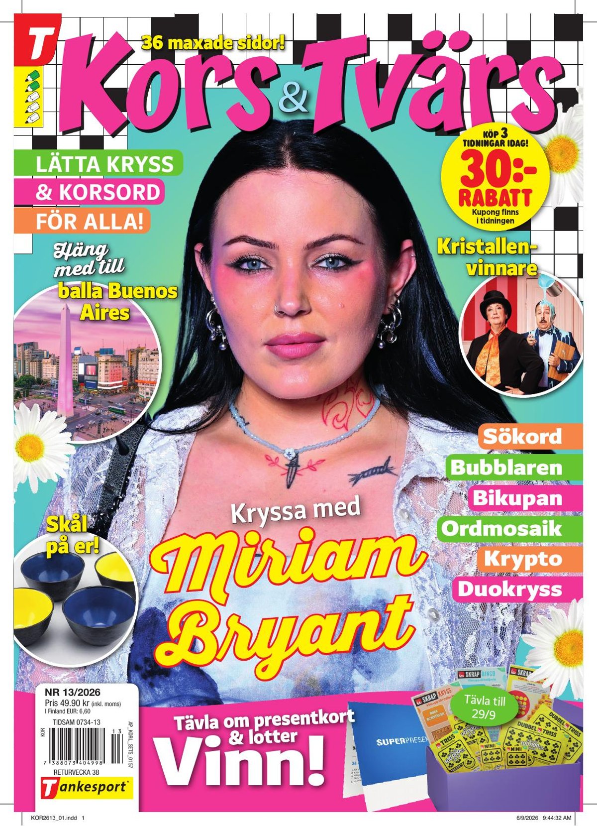 Kors & Tvärs nr 2613