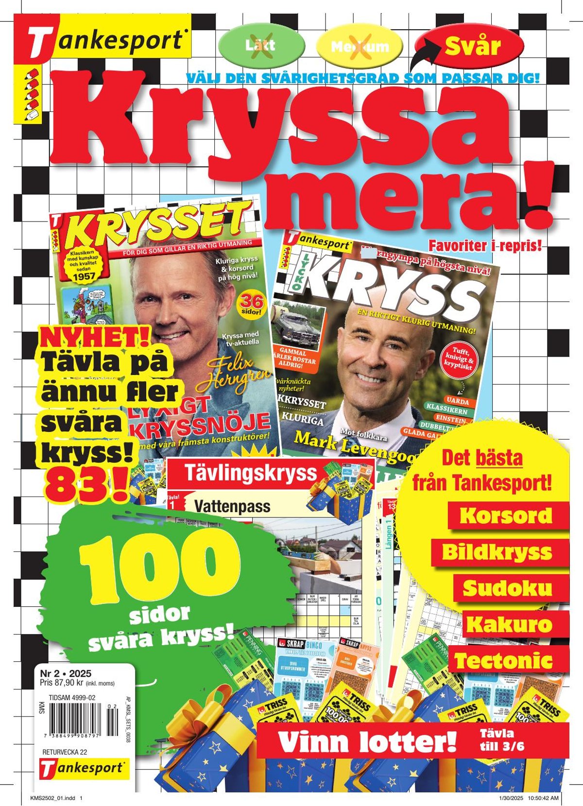 Kryssa mera Svår nr 2502