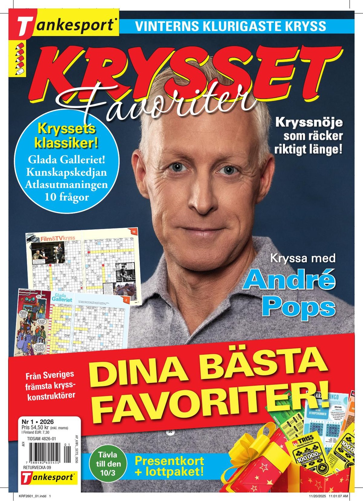 Krysset favoriter  nr 1