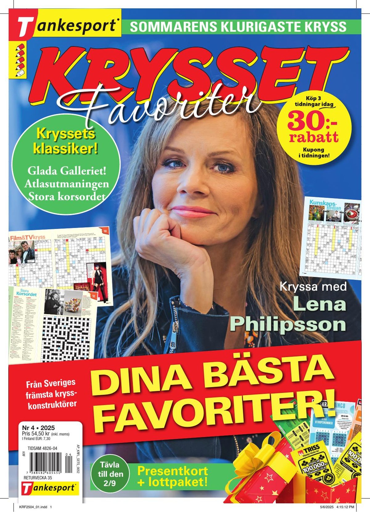 Krysset favoriter  nr 2504