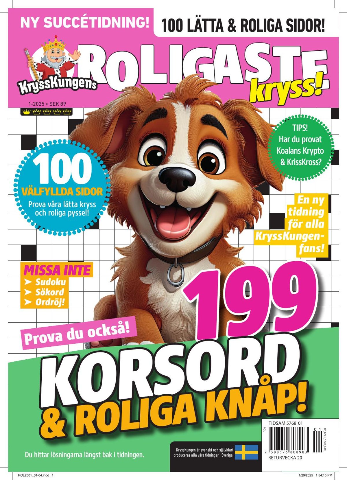 Krysskungens Roligaste Kryss nr 2501