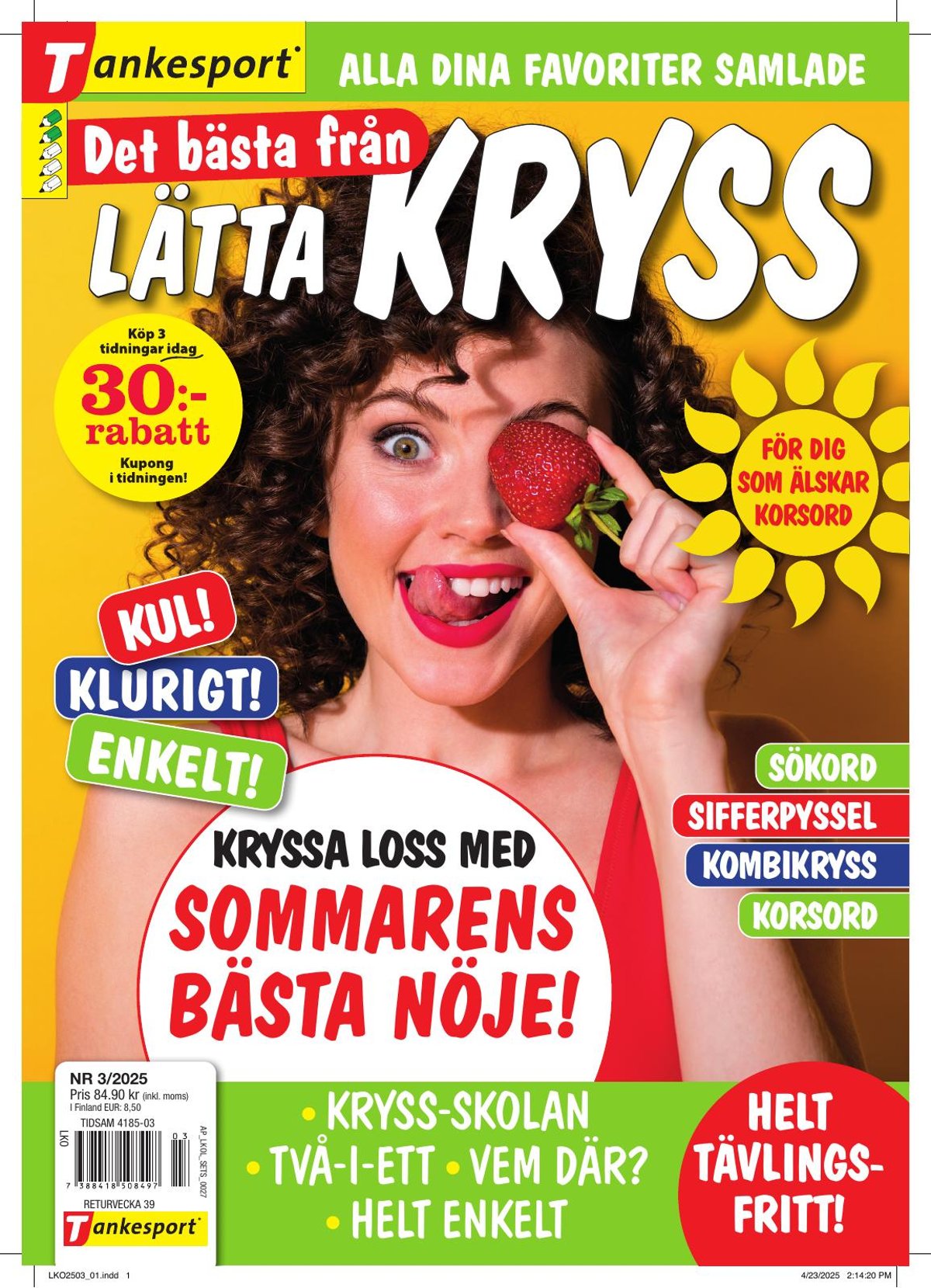 Lätta kryss Special nr 2503