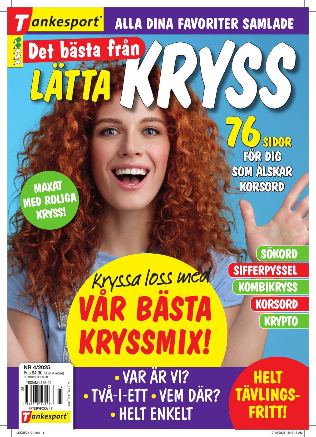 Lätta kryss Special nr 2504