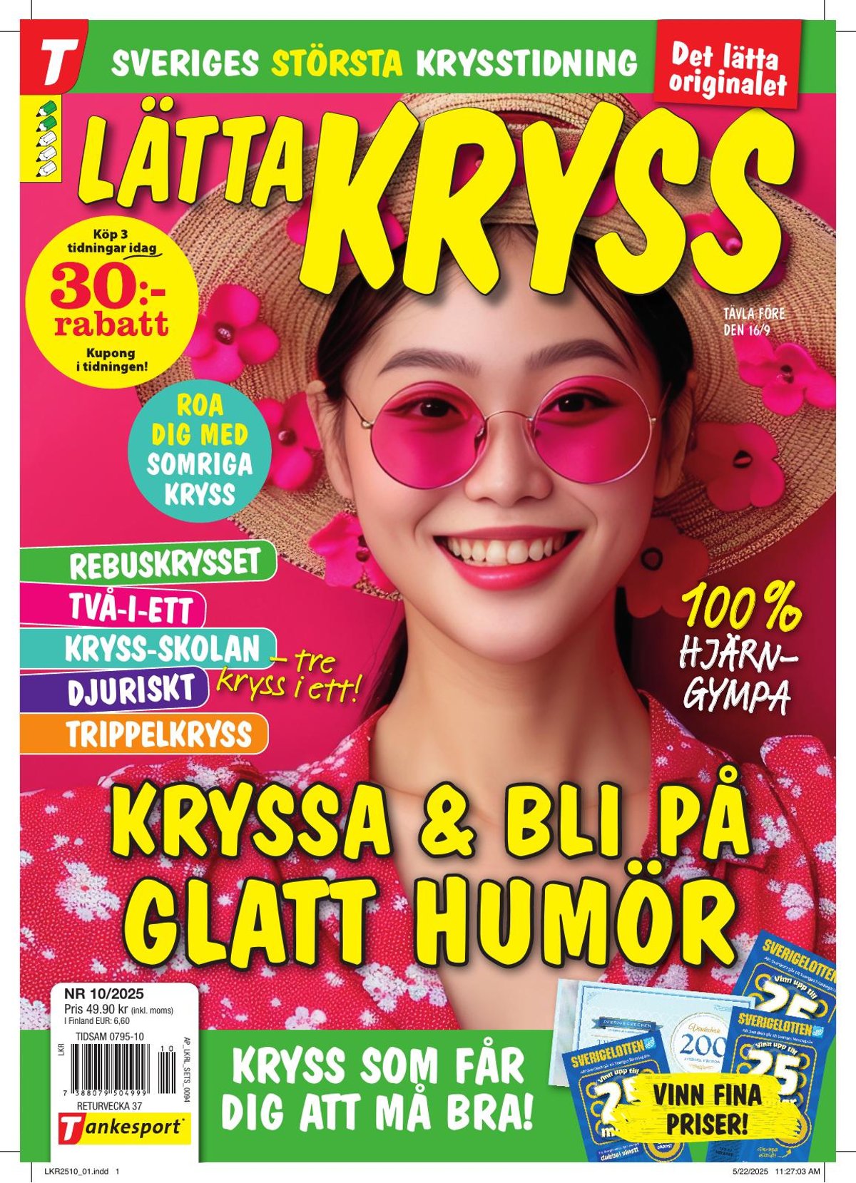 Lätta Kryss nr 2510