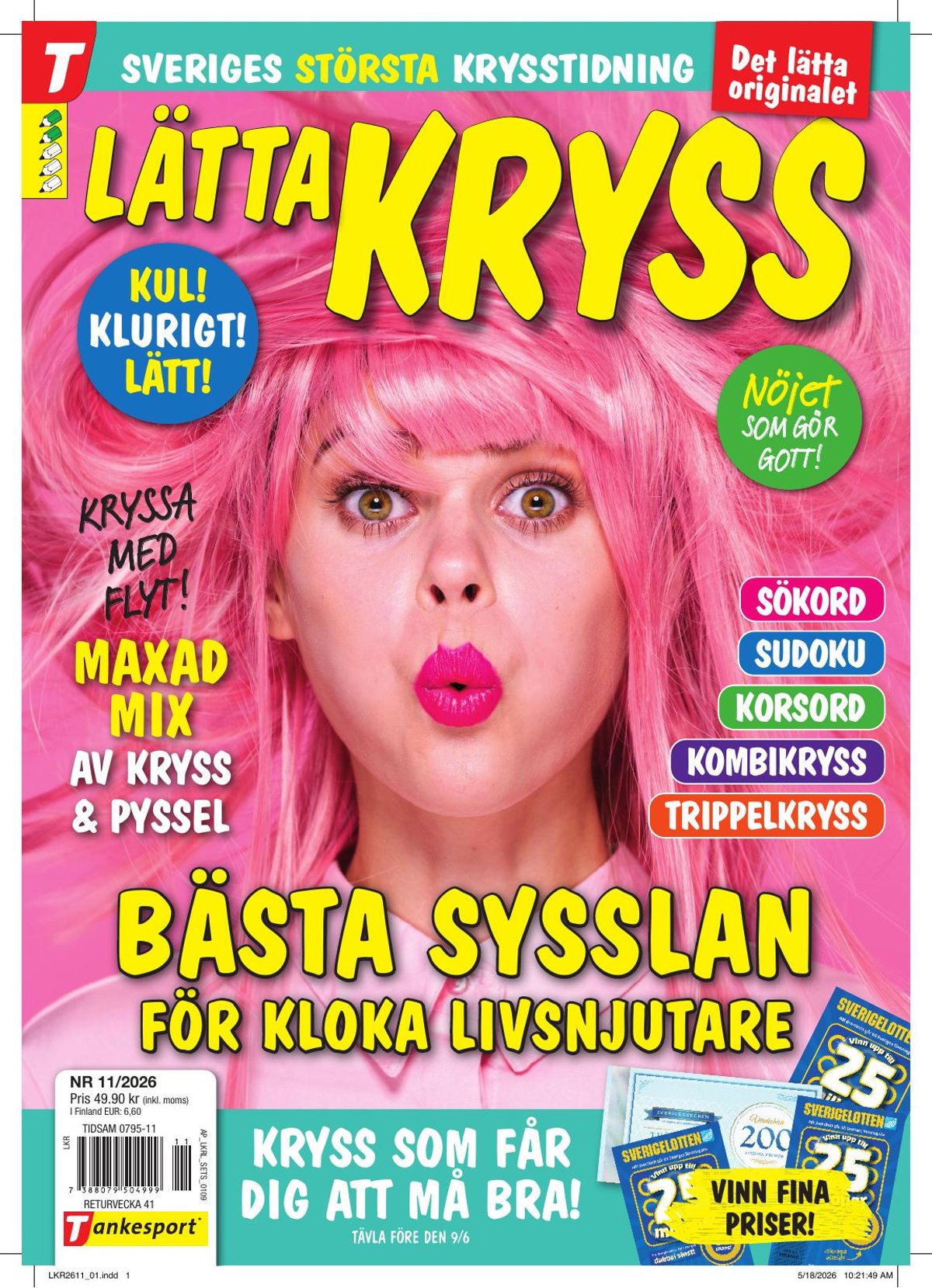 Lätta Kryss nr 2611