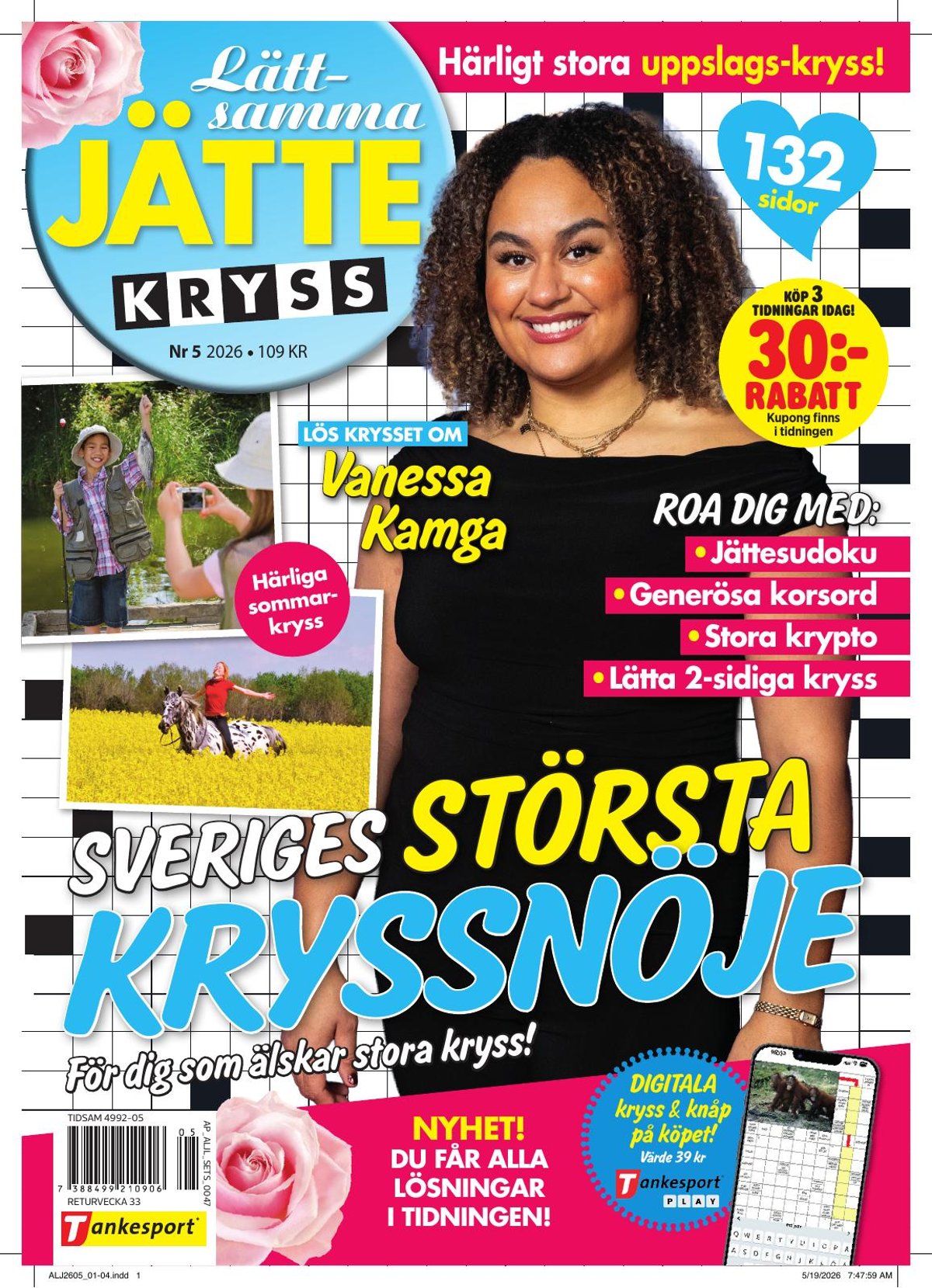 Lättsamma Jättekryss nr 2605