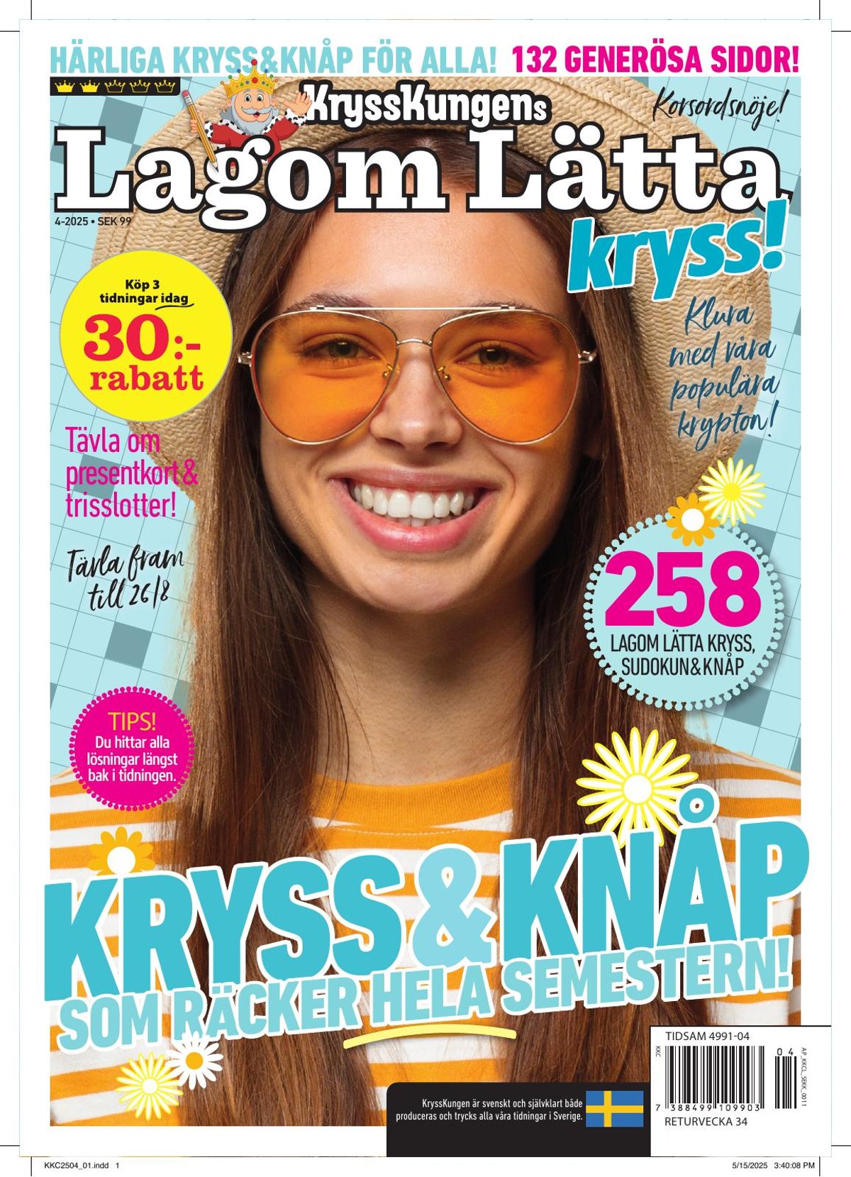 Lagom Lätta Kryss nr 2504