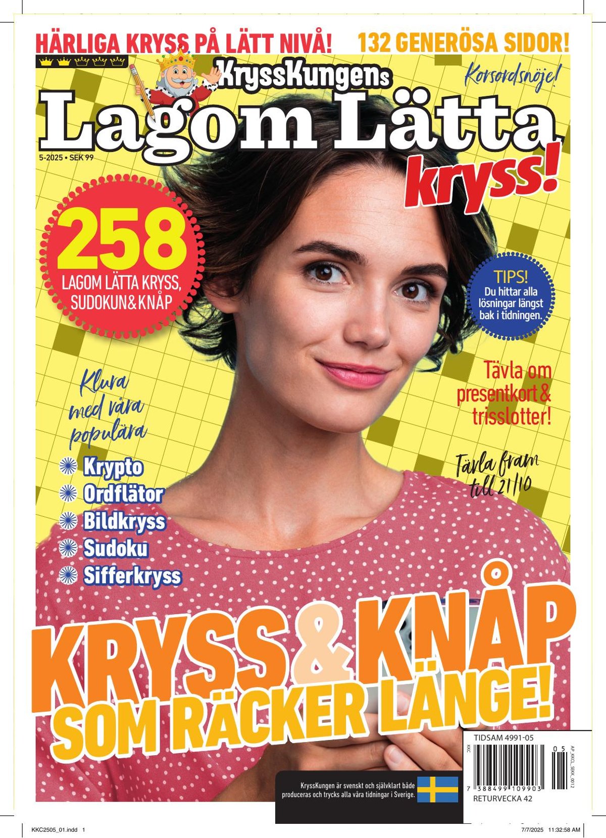 Lagom Lätta Kryss nr 2505