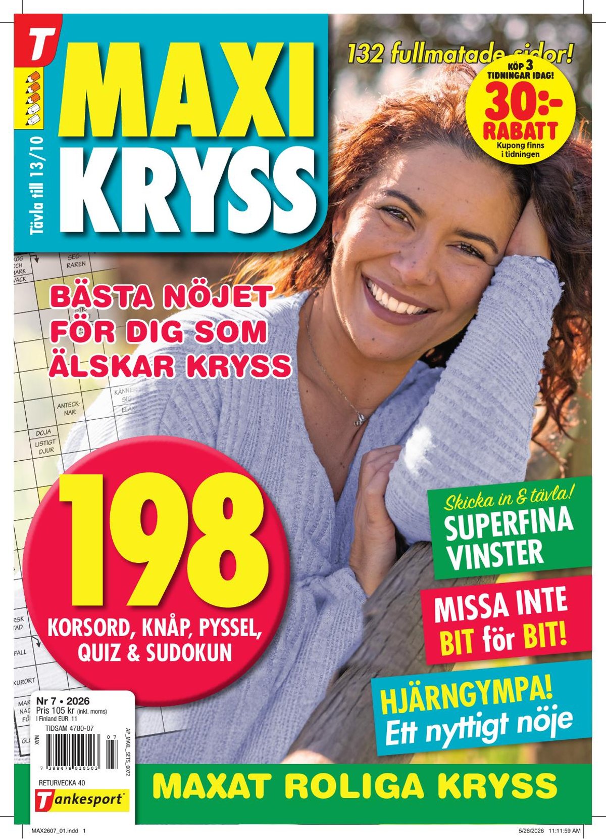 Maxikryss nr 2607